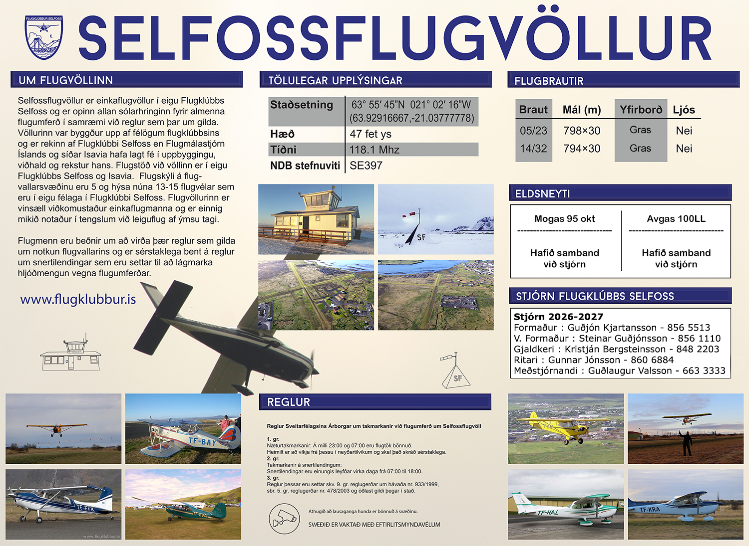 Flugklúbbur Selfoss - 2026